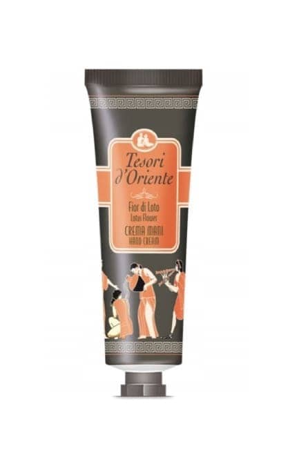 TESORI D'ORIENTE-Парфюмированный крем для рук Tesori d'Oriente Lotus Flower And Shea Butter Цветок лотоса и масло ши 75 мл-8008970050317