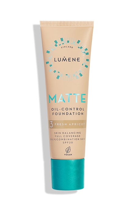 LUMENE-Тональная основа Lumene Matte SPF 20 матирующая Fresh Apricot (3) 30 мл-6412600847277