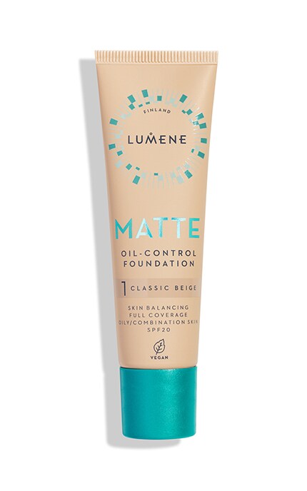 LUMENE-Тональная основа Lumene Matte SPF 20 матирующая Classic Beige (1) 30 мл-6412600847246
