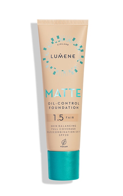 LUMENE-Тональная основа Lumene Matte SPF 20 матирующая Fair (1,5) 30 мл-6412600847253