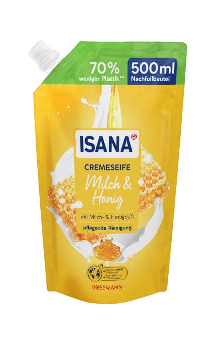 ISANA-Рідке мило Isana Milk&Honey 500 мл-4305615610429