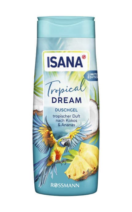 ISANA-Гель для душу Isana Tropical Dream 300 мл-4068134023421