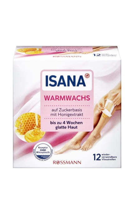 ISANA-Воск для депиляции женский Isana Экстракт Меда 250 мл-4305615981987