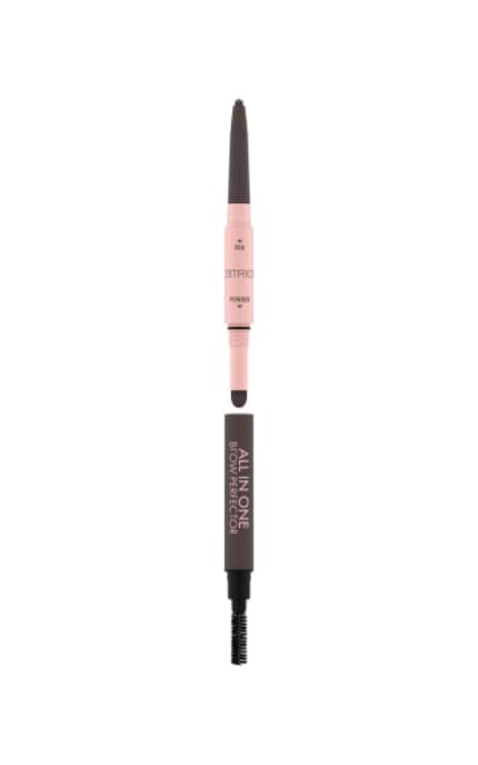 CATRICE-Карандаш для бровей Catrice Eyebrow pencil All In One Brow Perfector 030 Dark Brown-4059729393487