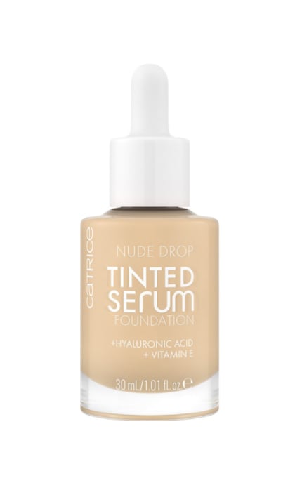 CATRICE-Тональная сыворотка для лица Catrice Nude Drop 004N Матирующая 30 мл-4059729399823