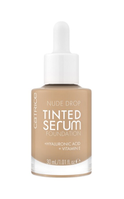 CATRICE-Тональная сыворотка для лица Catrice Nude Drop 030C Матирующая 30 мл-4059729399946