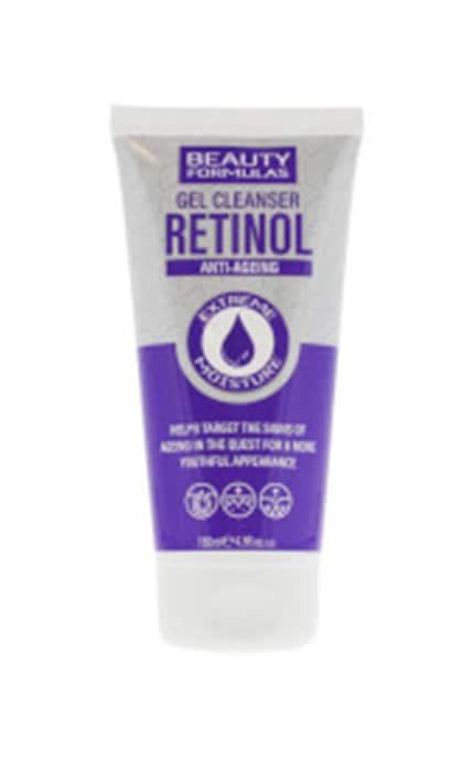 BEAUTY FORMULAS-Антивіковий очищуючий гель Beauty Formulas з ретинолом 150 мл-5012251013444