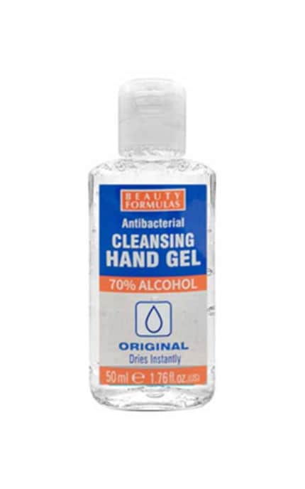 BEAUTY FORMULAS-Гель для дезінфекції рук Beauty Formulas 50 мл-5012251008013