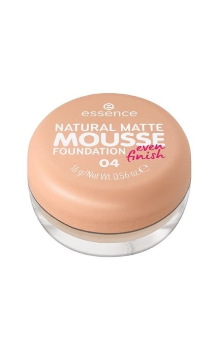 ESSENCE-Тональна основа мус Natural Matte Mousse Foundation 04-4059729394361