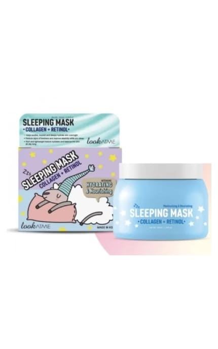 LOOK AT ME-Ночная маска для лица LookATME с коллагеном и ретинолом 100 мл-8809417491652