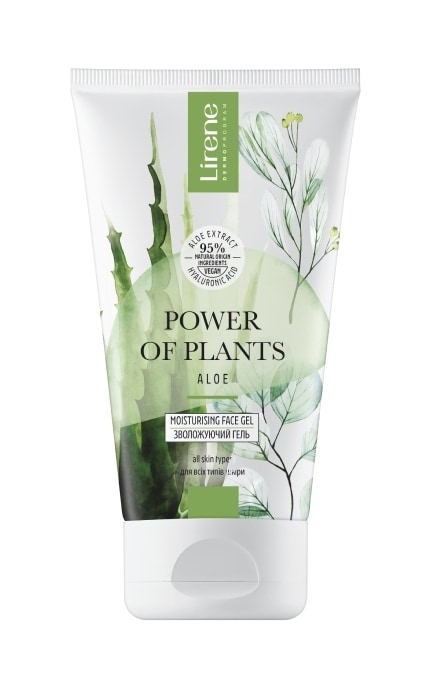LIRENE-Гель для умывания Lirene Power of Plants Увлажняющий Алоэ 150 мл -5900717077294