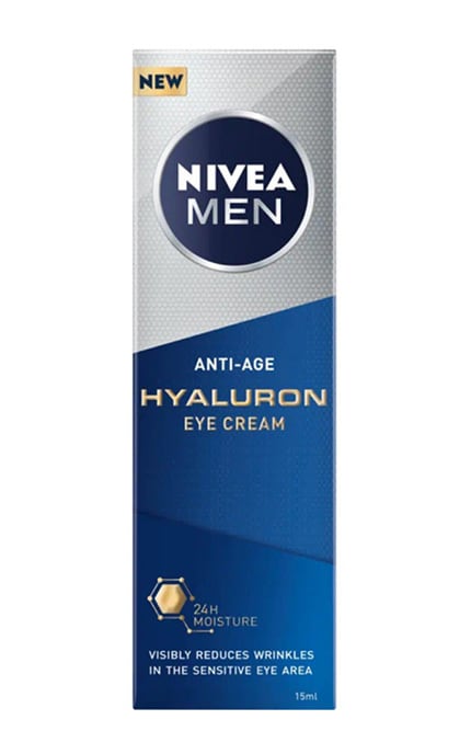 NIVEA-Крем для очей Nivea Men Hyaluron Anti-Wrinkle 15 мл-4005900822529