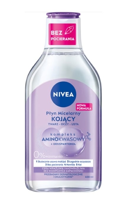Вода мицеллярная Nivea для чувствительной кожи 400 мл | Watsons