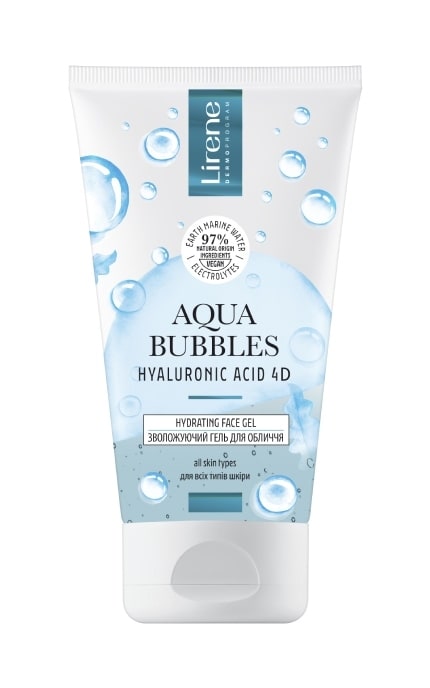 LIRENE-Гель для умывания Lirene Aqua Bubbles Увлажняющий 150 мл-5900717769519