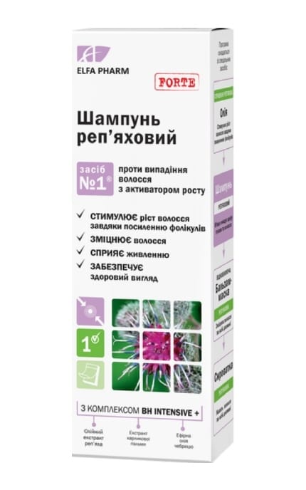 ELFA-Шампунь для волосся Elfa Pharm Реп'яховий 200 мл-5901845500227