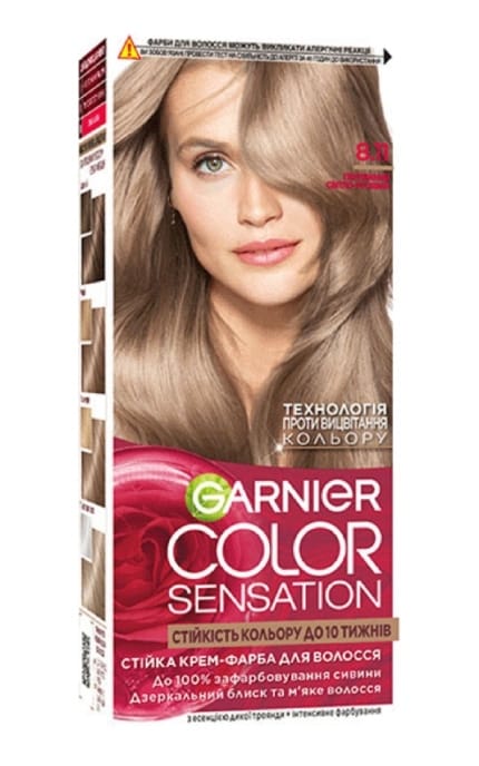 Краска для волос Garnier Color Sensation 8.11 жемчужный светло-русый