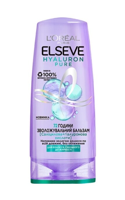 Бальзам для волос L'Oreal Paris Elseve Hyaluron Pure Увлажняющий 200 мл ...