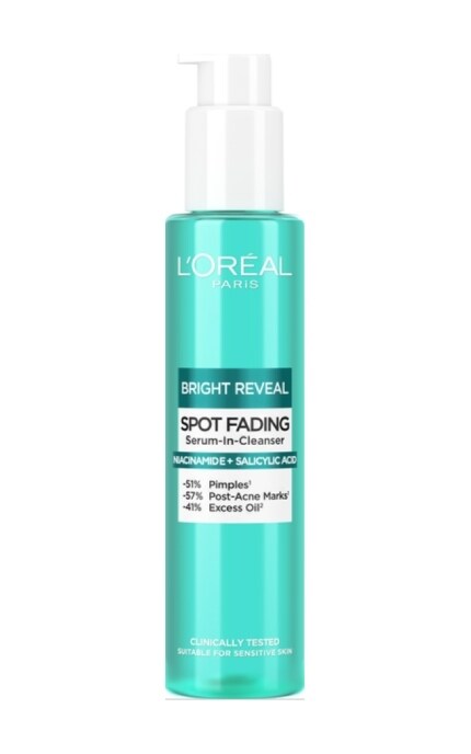 SKIN EXPERT-Засіб для очищення шкіри обличчя L`Oreal Paris Bright Reveal 150 мл-3600524129019