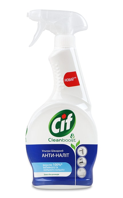 CIF-Чистящее средство для ванной комнаты Cif 500 мл-8717163046258