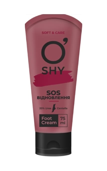 O'SHY-Крем для ног O'Shy SOS восстановление 75 мл-4820185226455