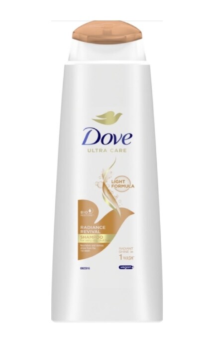 DOVE-Шампунь Dove Hair Therapy Сяючий блиск 400 мл-8720181205682
