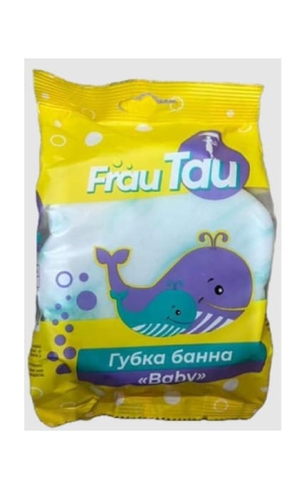 FRAU TAU-Губка банна Frau Tau Baby дитяча 1 шт-4820263233306