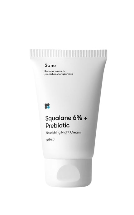 SANE-Крем для обличчя Sane з пребіотиком і скваланом нічний 40 мл-4820266830373