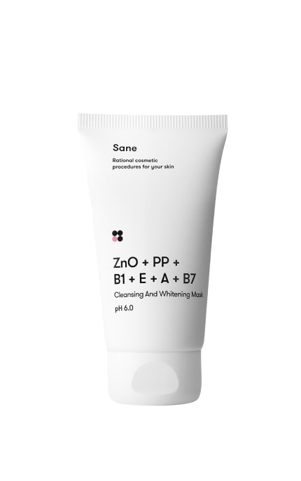 SANE-Маска для обличчя Sane очищення та відбілення 40 мл-4820266830175