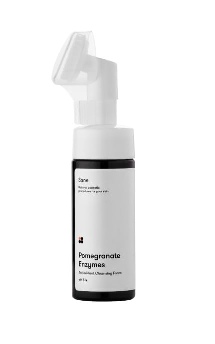 SANE-Пенка для умывания лица Sane с энзимами граната 150 мл-4820266831172
