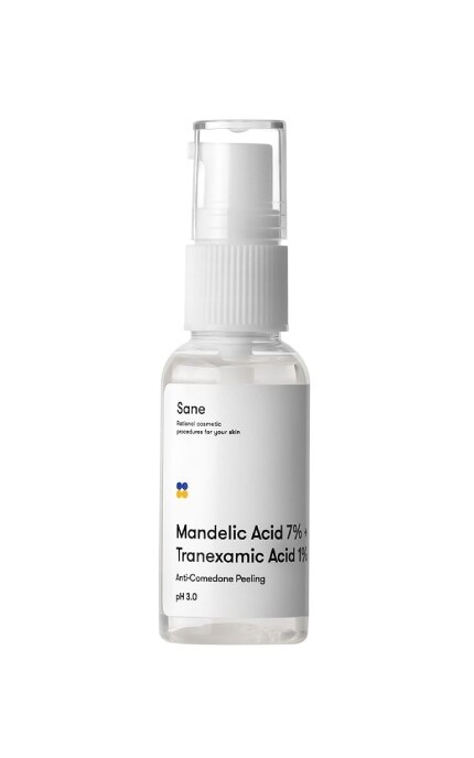 SANE-Пілінг для обличчя Sane з мигдальною кислотою 30 мл-4820266830434