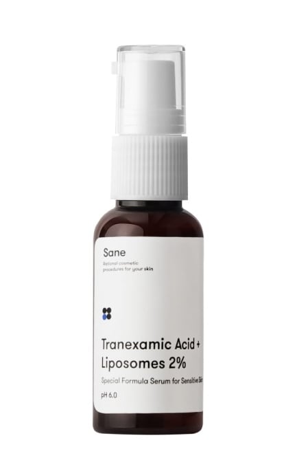 SANE-Сыворотка для лица Sane с транексамовой кислотой в липосомах для чувствительной кожи 30 мл-4820266830854