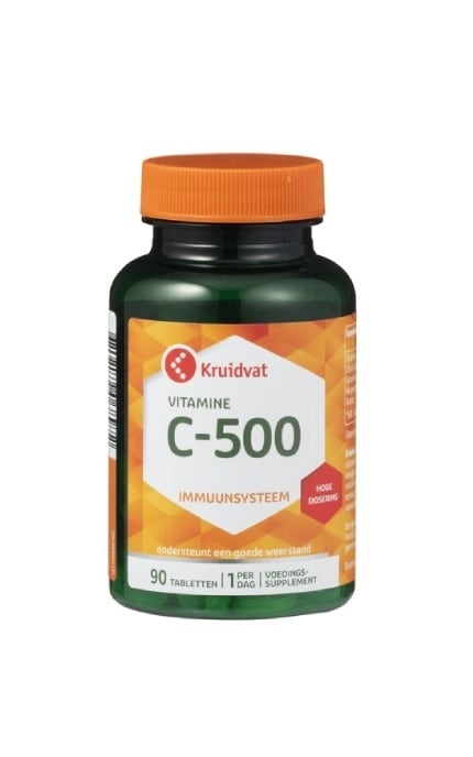 KRUIDVAT-Диетическая добавка Kruidvat Витамин С 90 шт-8719179068972