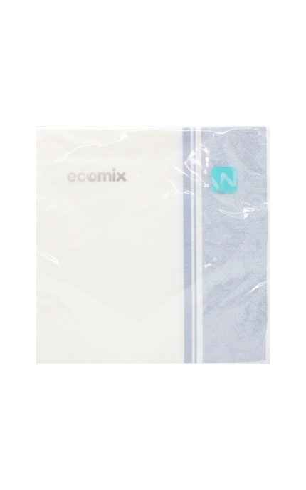 ECOMIX-Салфетки бумажные Ecomix 18 шт-4823077400414