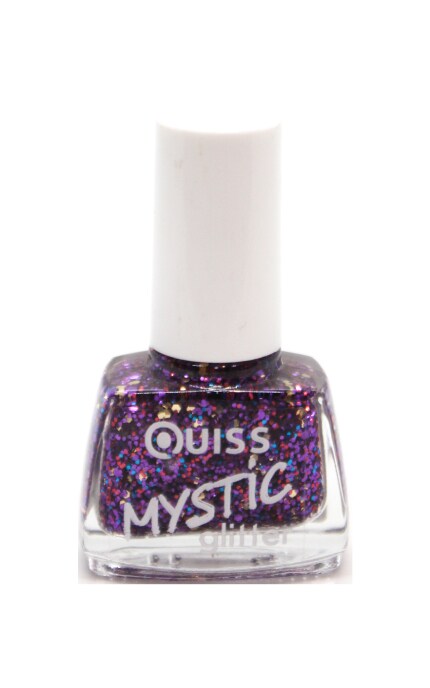 QUISS-Лак для ногтей Quiss 03 Mystic Glitter 6 мл-4823097126738