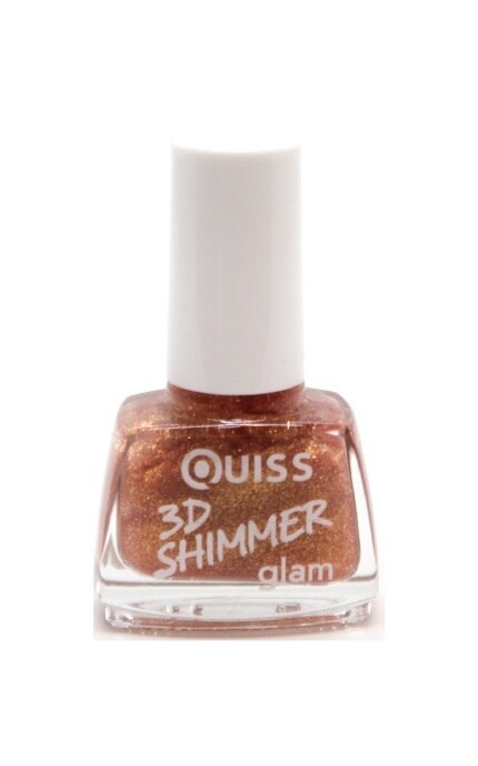 QUISS-Лак для ногтей Quiss 3D Shimmer Glam 04 6 мл-4823097126363