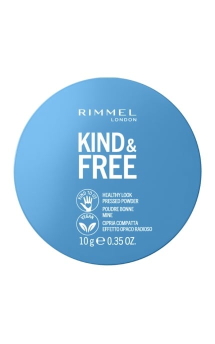 RIMMEL-Пудра компактна Rimmel Kind & Free Прозора 10 г-3616302989904
