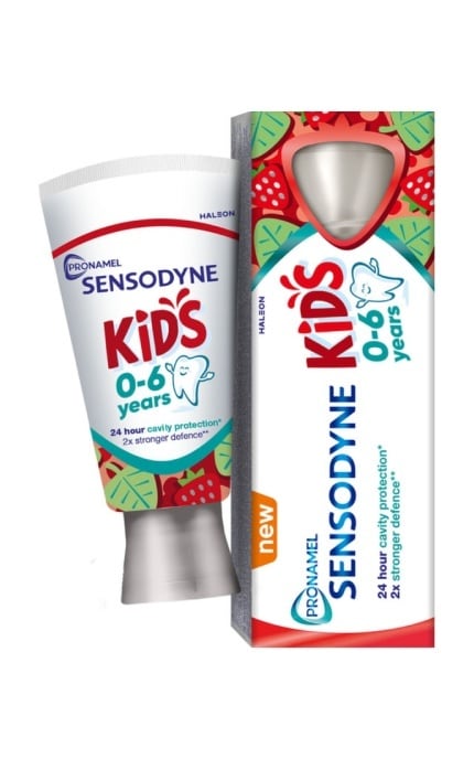 SENSODYNE-Зубна паста Sensodyne Pronamel Kids Ягідний мікс 50 мл-5054563219534