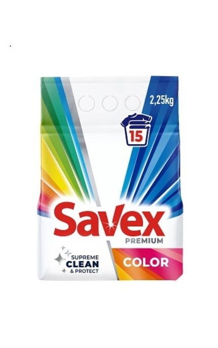 SAVEX-Пральний порошок Savex Premium Color 2,25 кг-3800024047893