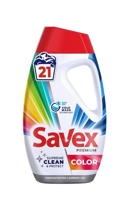 SAVEX-Гель для стирки Savex Premium Color 945 мл-3800024047831