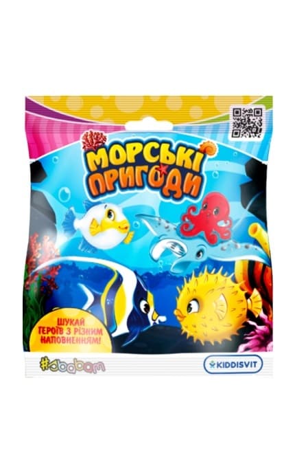 KIDDISVIT-Стретч-игрушка в виде животного Морские приключения 1 шт-9772465056717