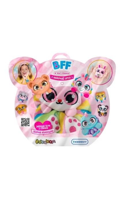 KIDDISVIT-Мягкая игрушка Самые лучшие друзья в ассортименте 1 шт-6900007302999