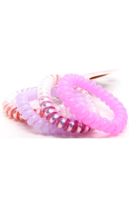 MIINE-Набор спиральных резинок для волос 4 шт-4894819586970