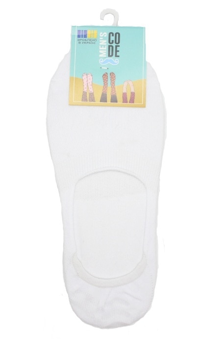MEN'S CODE-Підслідники чоловічі Men's Code розмір 25 Білі-4820163324753
