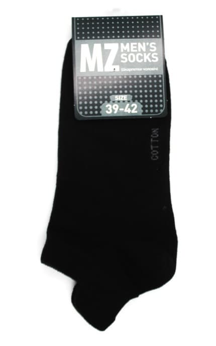 MZ-Носки мужские с ярлыком размер 39-42 Черные-4820282380449