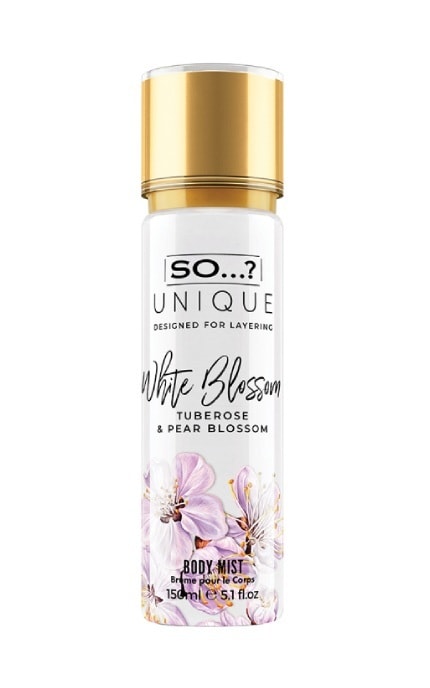 Спрей для тела So Unique White Blossom парфюмированный 140 мл