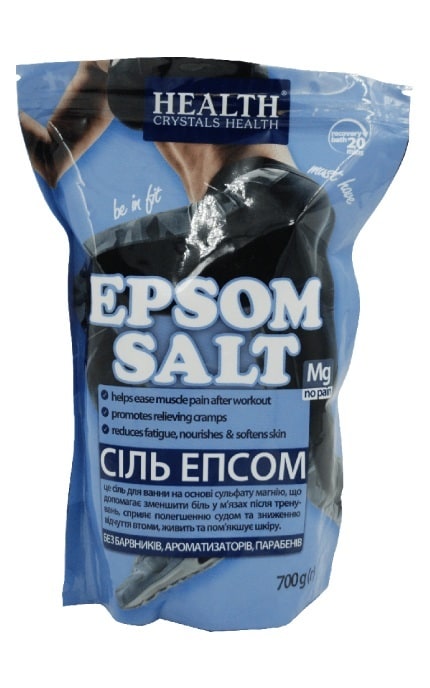 CRYSTALS HEALTH-Сіль для ванн Crystals Health на основі сульфату магнію 700 г-4820106490453