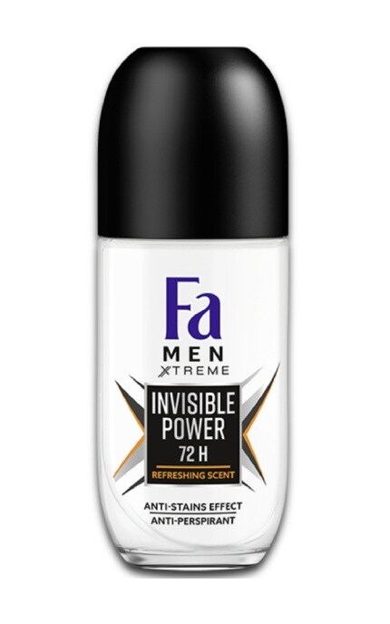 FA-Дезодорант-антиперспирант Fa Xtreme Invisible Power 50 мл-9000100760591