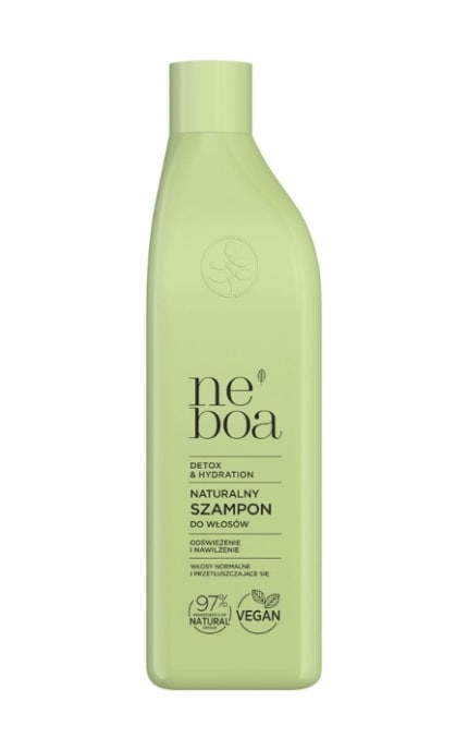 NEBOA-Шампунь для волос Neboa Detox & Hydration Natural Hair освежающий и увлажняющий 300 мл-5901812127761