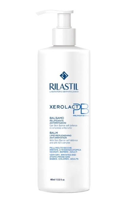 RILASTIL-Бальзам для лица и тела Rilastil Xerolact РО восстанавливающий 400 мл-8050444858233