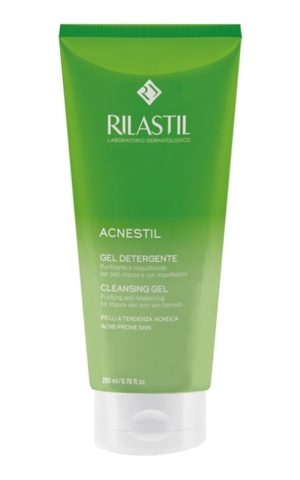 RILASTIL-Гель для обличчя Rilastil Acnestil Делікатний Очисний для схильної до акне шкіри 200 мл -8050444858592